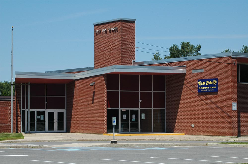 the front of Gouverneur elementary school