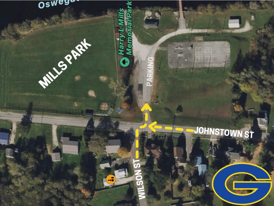 Mills Park ariel map